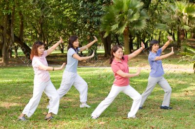 Outdoor Tai Chi