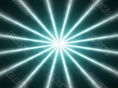 Neon blue 16 point star Neon blue 16 point star
