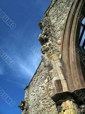 Medieval church ruins