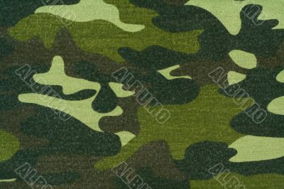 camouflage cloth