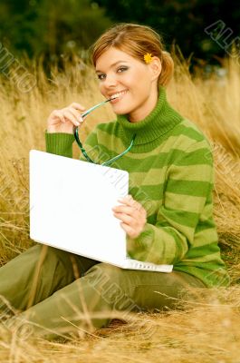 Woman Mountains Outdoors