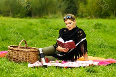 Woman on Picnic