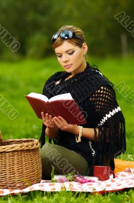 Woman on Picnic