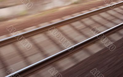 Blurred Railway