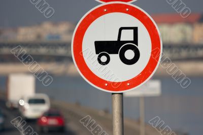 Tractor sign