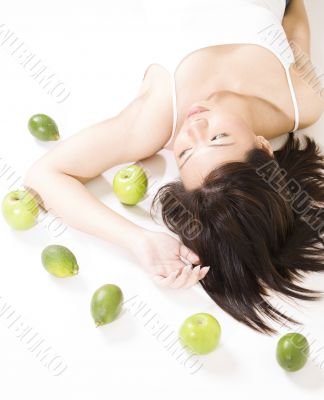 Girl With Fruit 6