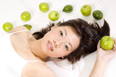 Girl With Fruit 10