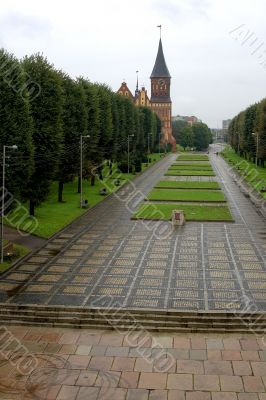 View of the museum complex