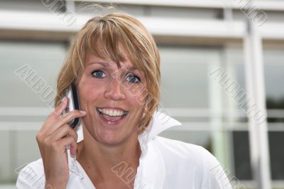 Receiving good news Receiving good news