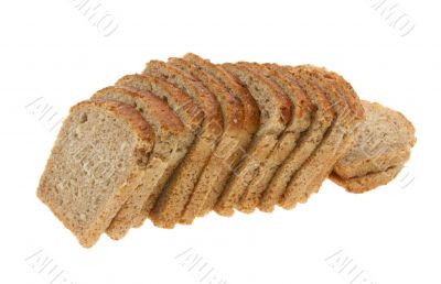 delicious sliced dark bread