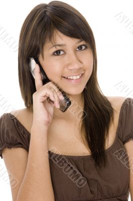 Teen On Phone 1