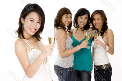 Partying With Friends