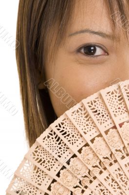 Girl And Fan 2