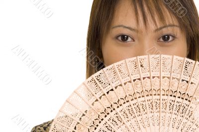 Girl and Fan 5