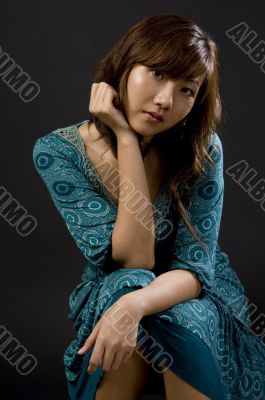 Seated Asian Girl