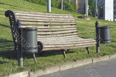 Bench in old style