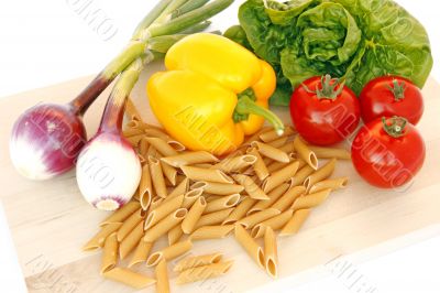 pasta meal ingredients