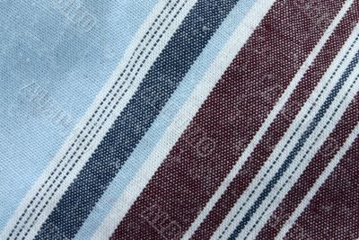 real macro of cotton fabric