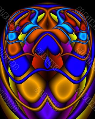 A Royal Egyptian Fractal Scarab