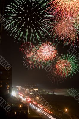 Firework on 4th of July