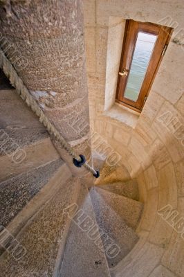 Lighthouse stairs