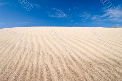 grooves on dune