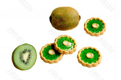 kiwi and cookies