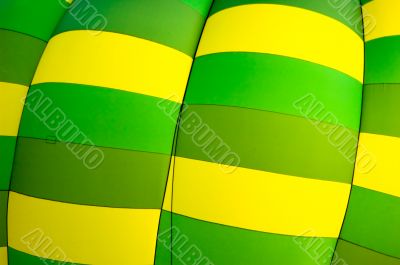Yellow &amp; Green Hot Air Balloon