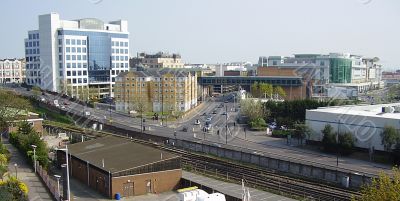 Southampton view of commerce and rail transport Southampton view of commerce and rail transport