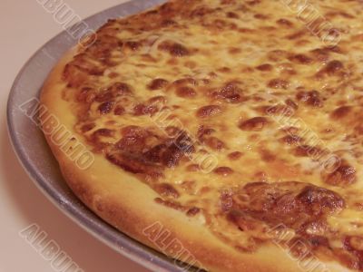 Cooked Pepperoni Pizza Cooked Pepperoni Pizza