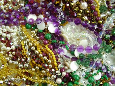 close up of jewellery and necklaces close up of jewellery and necklaces