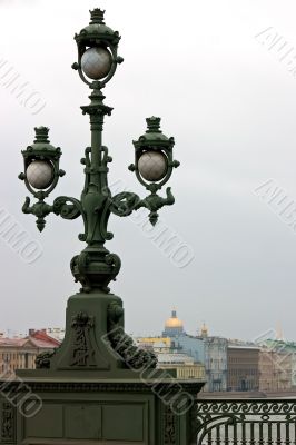 Lantern on the bridge