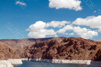 Clouds on Lake Mead