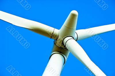 Environmental Energy Windmill Up CLose