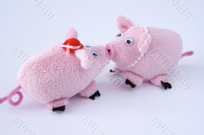 Though you and a pig, but I love you Though you and a pig, but I love you