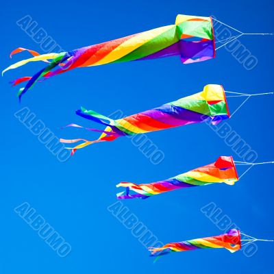 Dragon Kite Flying Formation