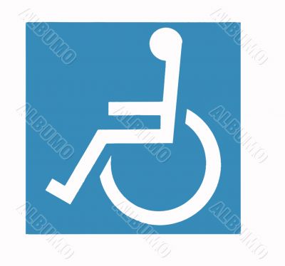 Wheel-Chair Sign
