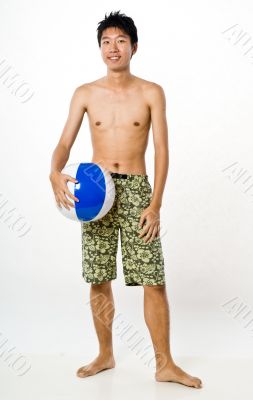 Man and Ball Man and Ball
