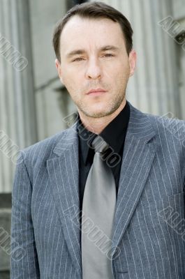 Businessman Outside Businessman Outside