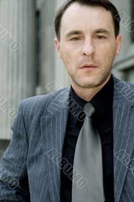 Stern Businessman Stern Businessman
