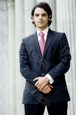 Standing Businessman Standing Businessman