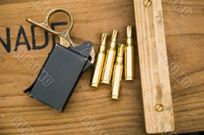 Bullets and Grenades - Ammo Box