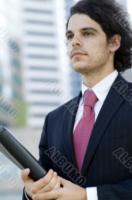 Businessman Outdoors Businessman Outdoors