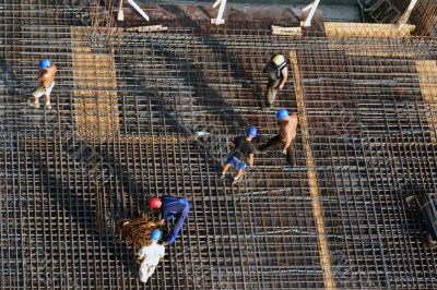 Six hardhats