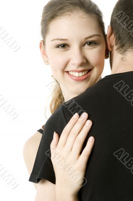 Girl Hugging Guy