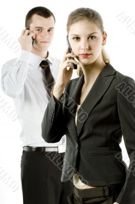 Busy Business People