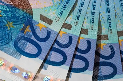 Twenty Euro Bills