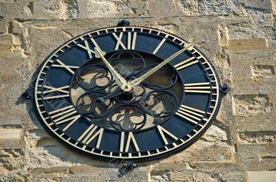 Traditional Outside Wall Clock