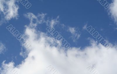 natural looking spring sky