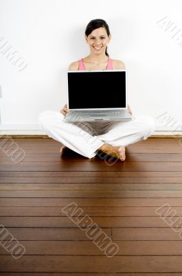 Sitting With Laptop Sitting With Laptop